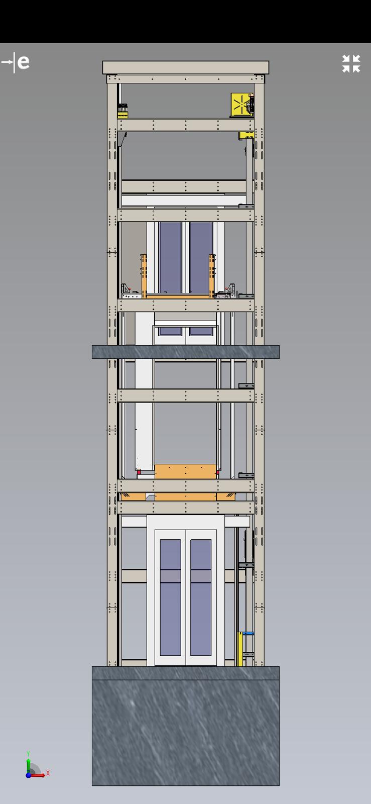 cam asansör tasarım